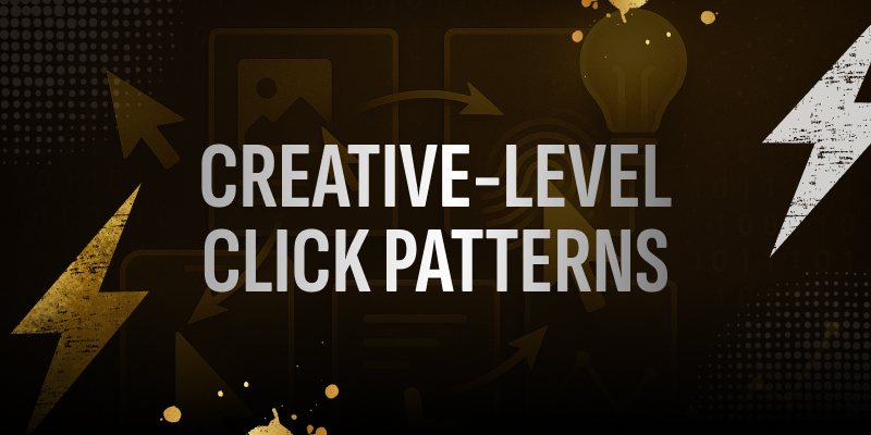 Creative-Level Click Patterns
