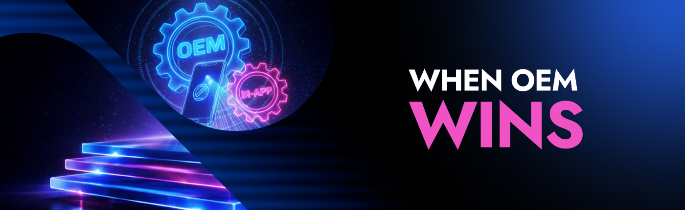 Strategic OEM traffic integration into mobile user acquisition capital allocation framework