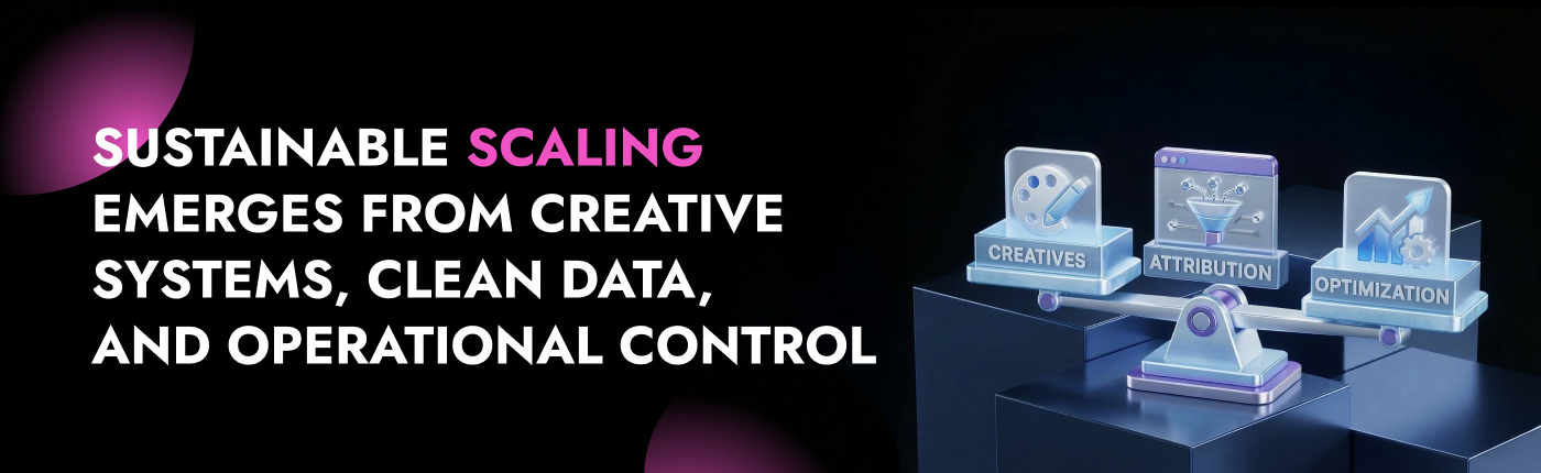 mobile user acquisition growth framework balancing creatives, attribution and optimization