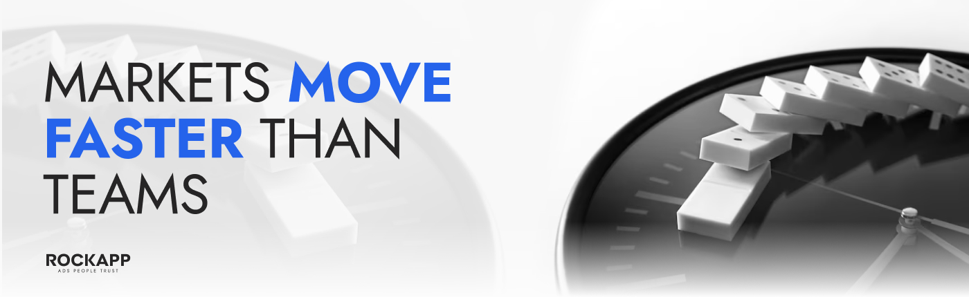  slow internal processes preventing timely reaction to changing market conditions