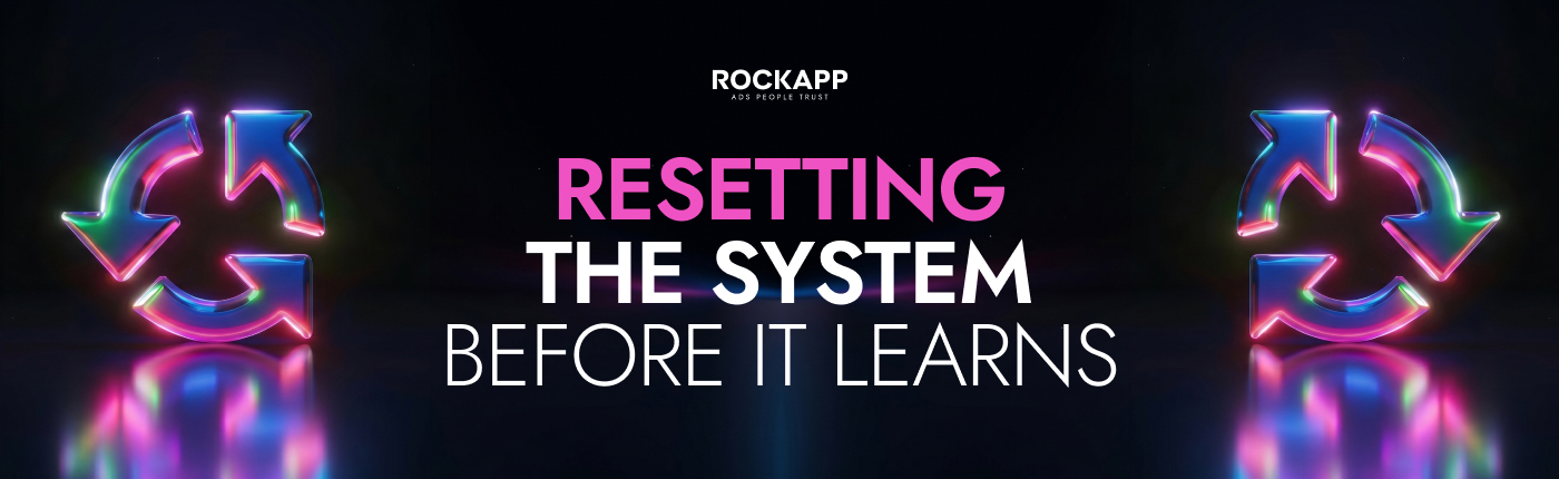 ad campaign learning phase constantly resetting due to early manual вмешательство