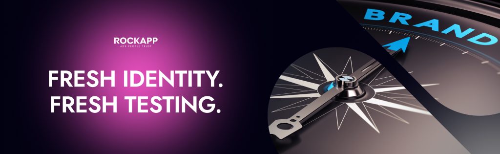 Brand updates trigger a new creative production and testing process across acquisition campaigns.